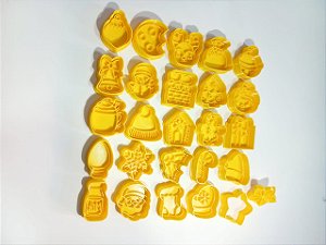 Kit Calendário do Advento com Carimbo