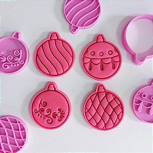 Kit Bolas Natalinas Modelo 3