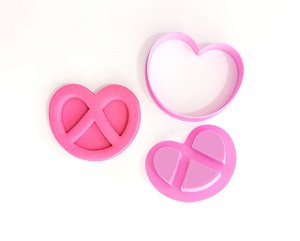 Cortador de Biscoito Linzer Pretzel