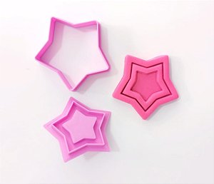 Cortador de Biscoito Linzer Estrela