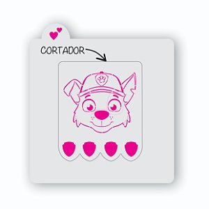 Patrulha canina Rocky para pintar