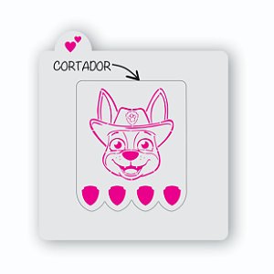 Patrulha Canina Tracker para pintar