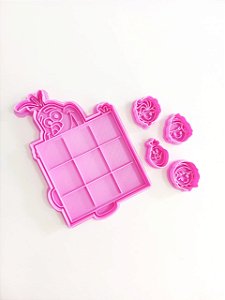 Kit Jogo da velha Frozen