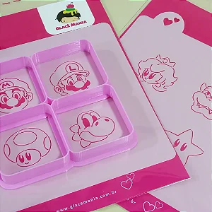 Kit jogo da Memória Super Mario Bros