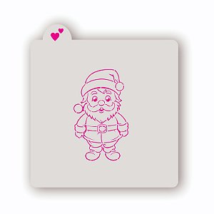 Estêncil Papai Noel A