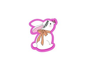Cortador de Biscoito Coelho com Borboleta