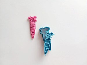 Cenoura Carimbo - Com Amor Aquarelas