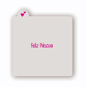 Estêncil Feliz Pascoa C