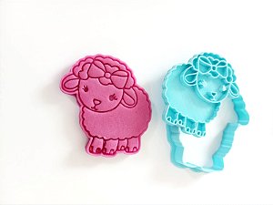 Cortador e Carimbo Ovelha A