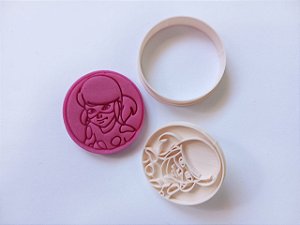 Cortador e Carimbo Lady Bug