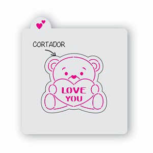 Ursinho com Coração I Love You