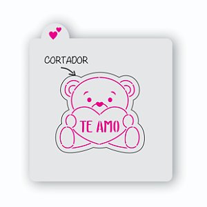 Ursinho com coração Te Amo