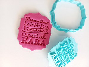 Cortador de biscoito Maravilhosa linda