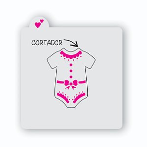 Body Baby Cortador e estêncil