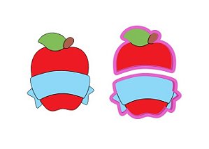 Cortador de biscoito maça de montar