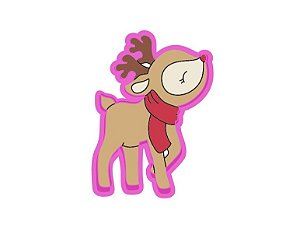 Cortador de Biscoito Rena Fábrica do Noel