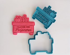 Cortador de biscoito mesa professor