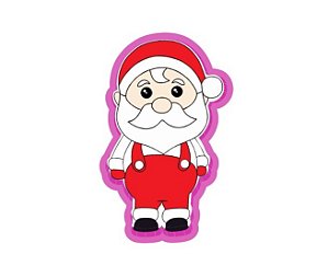 Cortador de Biscoito Papai Noel de suspensório