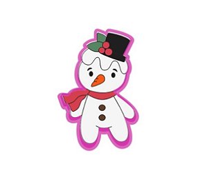 Cortador de Biscoito Boneco de neve fofolete