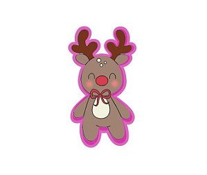 Cortador de Biscoito Rena Fofolete