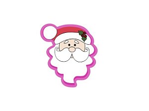 Cortador de Biscoito cabeça Papai Noel C