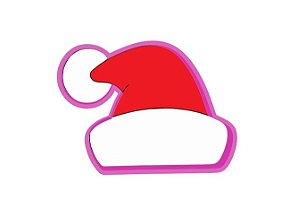 Cortador de Biscoito Touca de Papai Noel