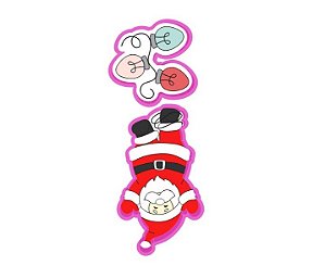 Kit Cortadores de Biscoitos Papai Noel enrolado