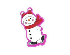 Cortador de Biscoito Boneco de Neve B