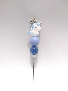 Scribe Unicórnio Azul (Agulha para Biscoito)