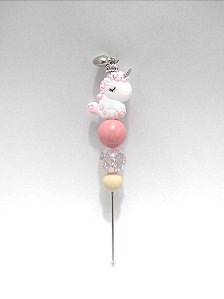 Scribe Unicórnio Rosa (Agulha para Bicoito)