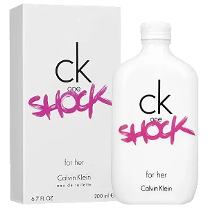 CK One Shock Calvin Klein Eau de Toilette - Perfume Feminino 200ml