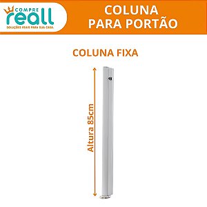 Coluna fixa para Portão