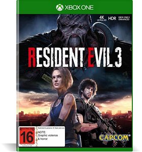  Resident Evil 3 Xbox One : Video Games