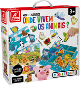 MONTESSORI BOX ONDE VIVEM OS ANIMAIS 3294 BC