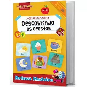 Jogo Da Memória Opostos Da Fazenda - Brincadeira De Criança