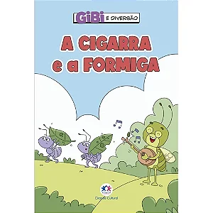 Livro A cigarra e a formiga Autor: Gibi 9786555005585 CC