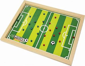 10 Jogos da Velha Futebol Brincadeiras MDF - Madeira