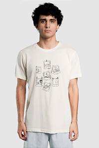 Camiseta Crepe Momentos