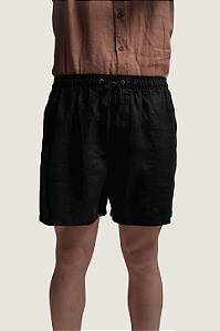 Short Passeio Puro Linho
