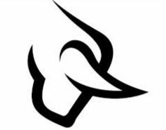 Adesivo Taurus logo - 9x9