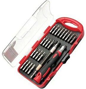 Kit Jogo Chave De Precisão Cromo Vanádio (23 Peças) - Eda