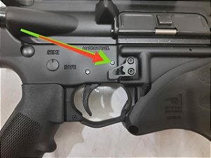 LIBERADOR DO CARREGADOR - AR15 TAURUS T4 - DC SHOOTING GEAR