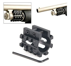 Adaptador De Trilho 20mm P/ Shotgun - espingarda 12