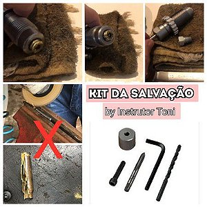 CASE STUCK - KIT REMOVEDOR DE ESTOJO GARRAFA TRAVADO NO DIE - FUZIL + vira macho