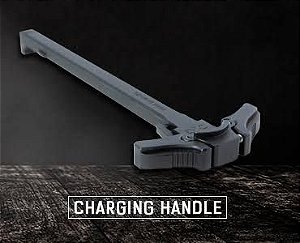 CHARGING HANDLE DC SHOOTING - ALAVANCA T4 - PRETO