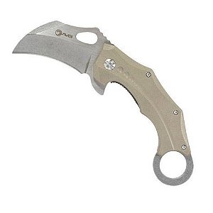 Canivete Karambit Raptor Desert inox AVB