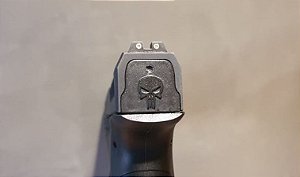 COVER PLATE PARA PISTOLA TAURUS TS9 MODELO PUNISHER