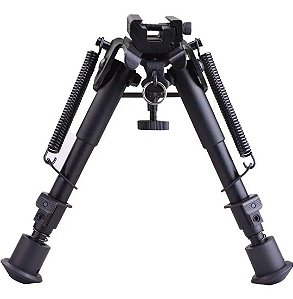 Bipé retrátil polímero com suporte de trilho 20mm