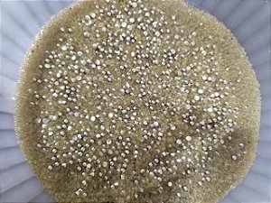 1KG MÍDIA MISTA - MICRO ESFERA DE VIDRO + LENTILHA INOX + ESFERA DE AÇO INOX 2MM