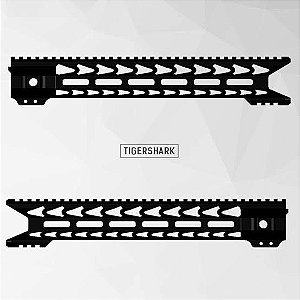 HANDGUARD DC - TIGERSHARK 13,5" PRETO - TAURUS T4
